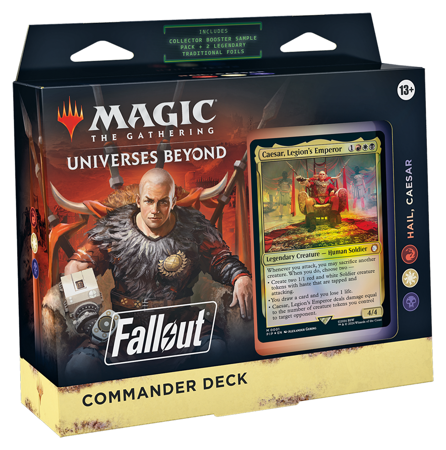 MTG Fallout All Available Products And Their Contents   10788 Fallout Commander Deck 01 